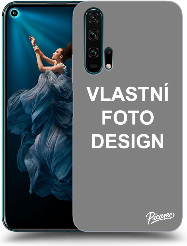 Picasee silikonové Honor 20 Pro - Vlastní design/motiv čiré