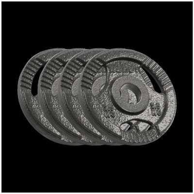 Rebel Active Sada olympijských závaží z litiny 4 x 2,5 kg 51 mm – Zboží Dáma