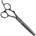 Olivia Garden efilační nůžky pro leváky SilkCut Pro Matt Black 6,35" PROT6.35L – Zboží Mobilmania