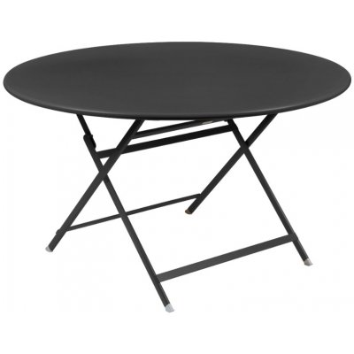 Fermob Caractére 128 cm kovový skládací stůl Antracitový – Hledejceny.cz