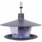 Plastia krmítko pro ptáky Finch zelená střecha + antracit 28x17 cm – Sleviste.cz