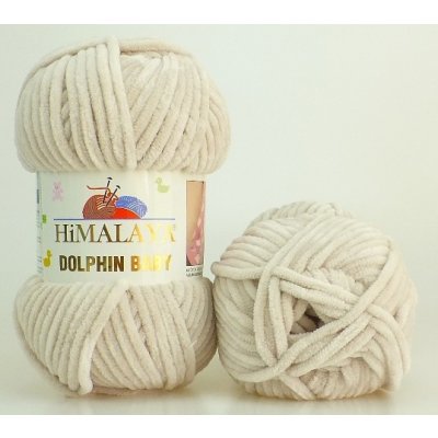 Himalaya příze Dolphin Baby 80342 smetanové kapučíno – Zboží Dáma