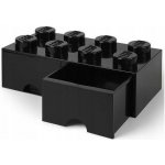 LEGO® úložný box 25 x 25 x 18 cm černá – Zboží Dáma