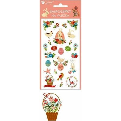 Velikonoční Samolepky na vajíčka gelové – Zbozi.Blesk.cz