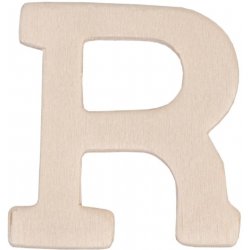 Drewmax Dřevěné písmenko R