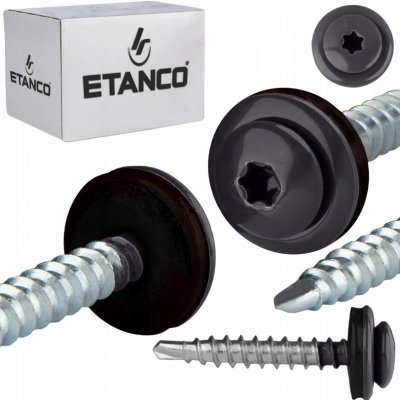 SATJAM, s. r. o. Samovrtný šroub farmářský, Torx GTF P 4,8 x 35 mm, RAL 7024 (bal. 250 ks) – Hledejceny.cz