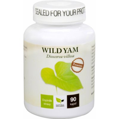 Natural Medicaments Wild Yam Premium 90 kapslí – Zbozi.Blesk.cz
