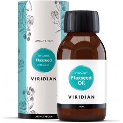 Viridian Golden Flax Seed Oil 0,2 l Organic Lněný olej