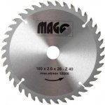 MAGG pilový kot. 160x2,6x20 / 40 zubů střídavě šikmé – Zbozi.Blesk.cz