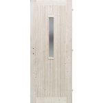Radex Interiérové palubkové dveře smrkové 1S prosklené 80 cm P – Zboží Mobilmania
