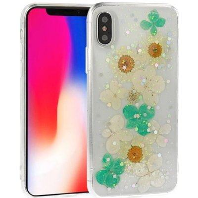 Pouzdro REAL FLOWER SILIKONOVÝ APPLE IPHONE X/XS Číslo: 3