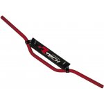 řídítka (Pit B.) o průměru 22 mm s hrazdou a chráničem, RTECH (červená)