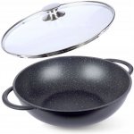 Orion Wok Grande pánev se skleněnou poklicí 32 cm – Zbozi.Blesk.cz