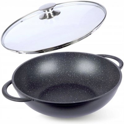 Orion Wok Grande pánev se skleněnou poklicí 32 cm – Zbozi.Blesk.cz