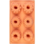 MagicHome Forma na pečenie na minibábovky silikónová 29,5x17,5x3,5 cm – Sleviste.cz