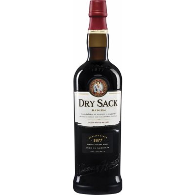 Sherry Dry Sack Medium Dry Superior polosuché 19,5% 0,75 l (holá láhev) – Zboží Mobilmania