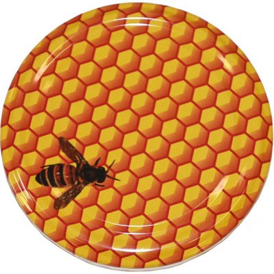 JaHan Víčko na sklenici TO 82 - včela na plástvi – Zbozi.Blesk.cz