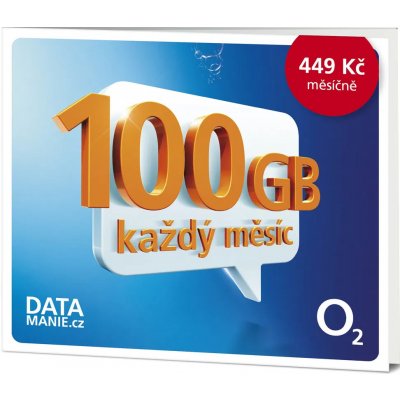 O2 Datamanie 100 GB – Zboží Živě
