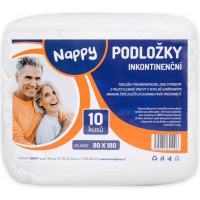Nappy Ochranné podložky na postel 80 x 180 cm 20 ks – Zboží Mobilmania