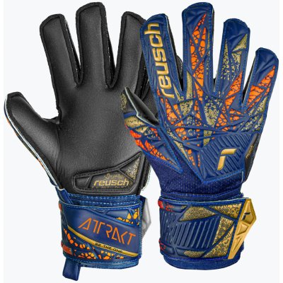 Reusch Attrakt Silver Junior premium blue/gold/black – Zbozi.Blesk.cz