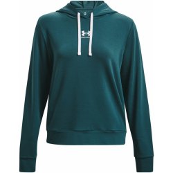 Under Armour Rival Terry Hoodie-GRN