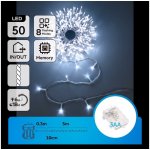 Aigostar B.V. LED Venkovní vánoční řetěz 150xLED/8 funkcí 3xAA 5,3m IP44 modrá B10303K26 – Hledejceny.cz