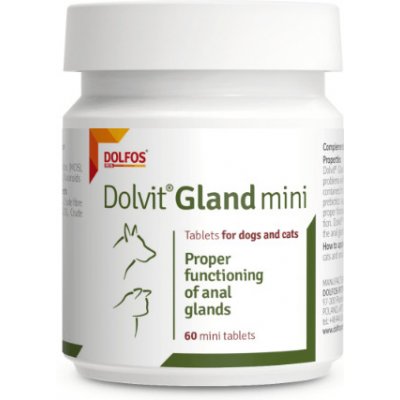 Dolfos Dolvit Gland správná funkce análních žláz 60 Mini tbl – Hledejceny.cz