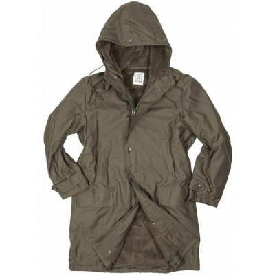 Bunda Bundeswehr parka BW dlouhá s vložkou ZELENÁ – Sleviste.cz