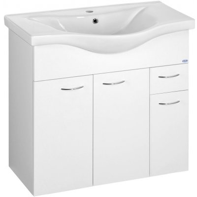 Aqualine Závěsná KERAMIA FRESH 75,2x74x34,4 cm bílá 50082A – Zbozi.Blesk.cz