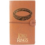 CurePink Pracovní poznámkový blok The Lord of the Rings Pán prstenů Prsten 19,5 x 12 cm – Zboží Živě