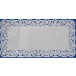 Wimex Dekorativní krajka hranatá bílá 30x18cm 100 ks – Sleviste.cz
