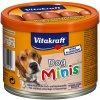 Pamlsek pro psa Vitakraft Dog Minis hovězí klobása za odměnu pro psy 120 g