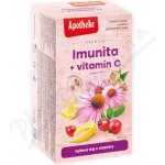Apotheke Premier Imunita + vitamin C čaj 20 x 2 g – Hledejceny.cz