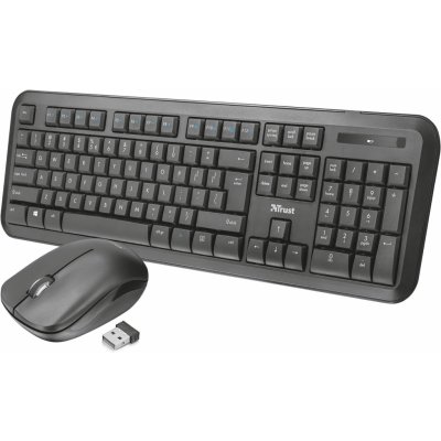 Trust Nova Wireless Keyboard with mouse 22842 – Zboží Mobilmania