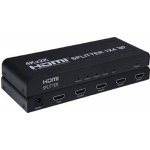 PremiumCord HDMI splitter 1-4 porty, kovové pouzdro, 4K, FULL HD, 3D KHSPLIT4B – Sleviste.cz