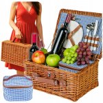 Bestent Piknikový proutěný koš Central park Brown pro 2 osoby – Zbozi.Blesk.cz