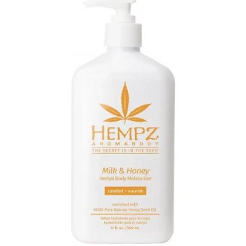 Hempz hydratační tělový krém mléko a med 500 ml