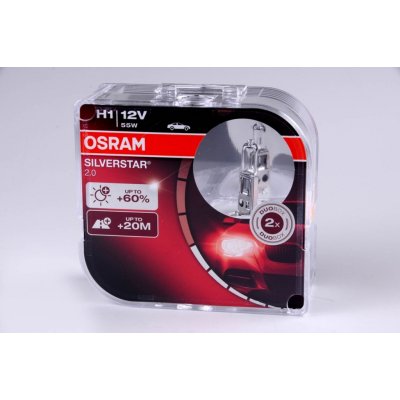 Osram Silverstar 2.0 H1 P14,5s 12V 55W