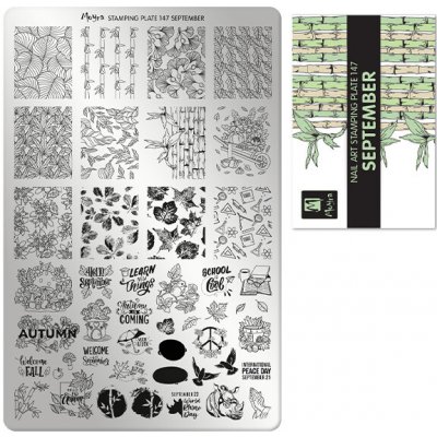 Moyra Stamping Deska na razítka č.147 September – Zboží Dáma