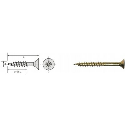 KALENÉ VRUTY do dřeva 5x45 mm / Pozink / 5 kg – Hledejceny.cz