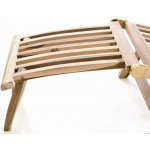 dřevěné DIVERO Florentine + polstrování - béžové – Zboží Mobilmania