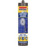 SOUDAL sanitární silikon 300g šedý – HobbyKompas.cz