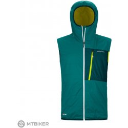 Ortovox outdoorová vesta Swisswool Piz DuanPacific green
