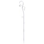 Podpěra na orchidej DECOR III bílá transparentní 39 cm – Zboží Mobilmania
