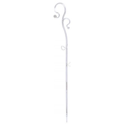 Podpěra na orchidej DECOR III bílá transparentní 39 cm – Zboží Mobilmania