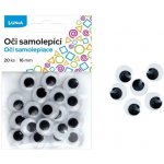 LUMA Dekorační oči - kulaté - samolepící 16 mm, 20 ks - F800033 – Hledejceny.cz