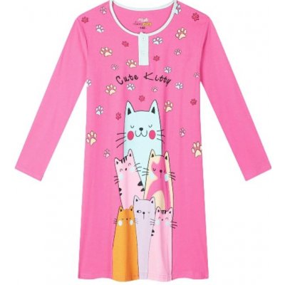 DÍVČÍ NOČNÍ KOŠILE růžová Kugo – Hledejceny.cz