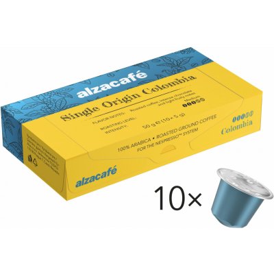 AlzaCafé Single Origin Colombia Medium Roast 10 kapslí – Zboží Dáma