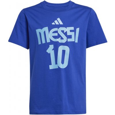 Adidas Dětské tričko MESSI Name and number blue – Zbozi.Blesk.cz