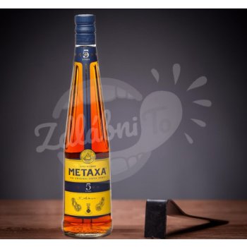 Metaxa 5* 38% 0,7 l (holá láhev)